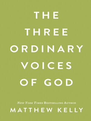 cover image of The Three Ordinary Voices of God